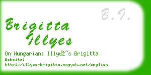 brigitta illyes business card